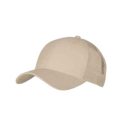 6 Panel Cotton Fronted Low Profile Trucker Cap