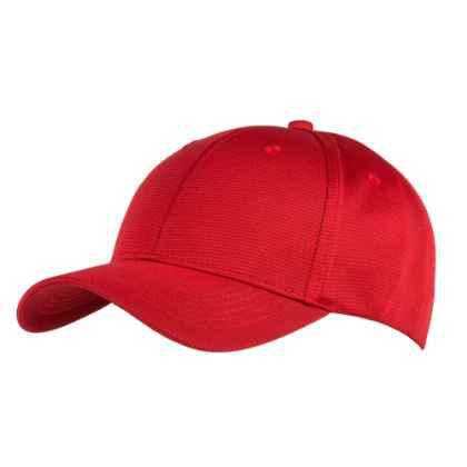Bamboo Pique 6 Panel Cap with Velcro adjuster