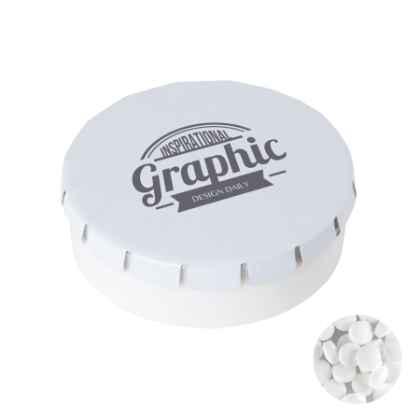 Super round plastic Click container 45 mm