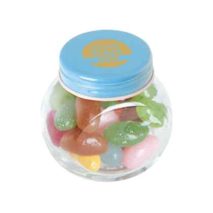 Small candy jar jelly beans