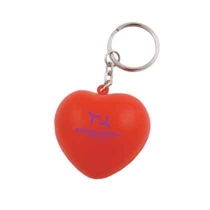 Anti-stress Heart key-ring