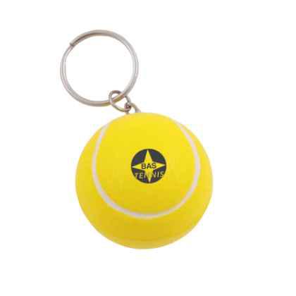 Anti-stress Tennis-ball key-ring