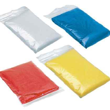 Mixed Emergency Waterproof Adult Disposable Rain Ponchos – Pack of 10