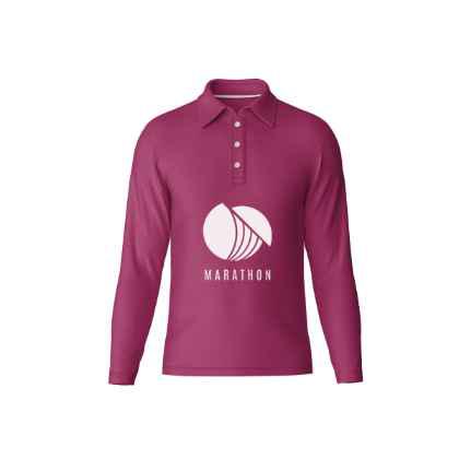 Long Sleeve Touch Polo Shirt