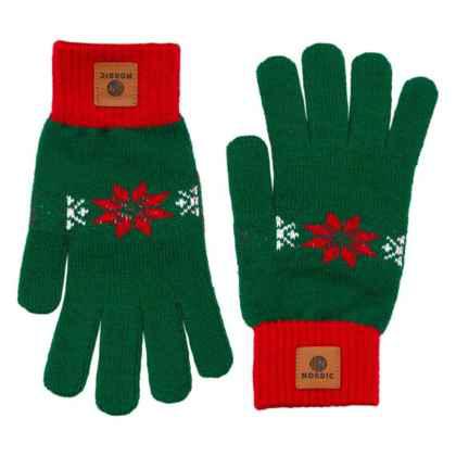 Gloves knitted - recycled