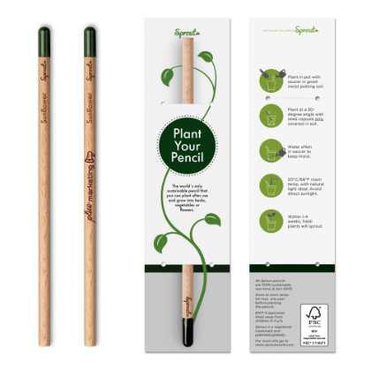 Sprout™ Pencil Laser Engraving