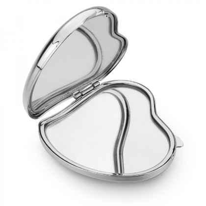 Double Handbag mirror Heart