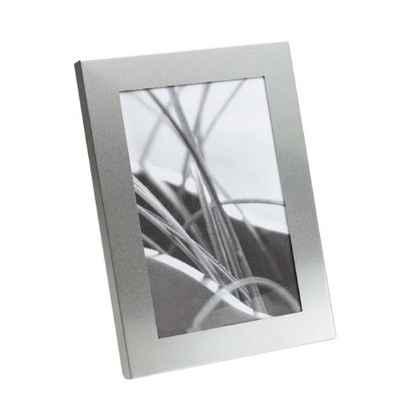 Matt Aluminium Picture Frame (4 x 6 cm)