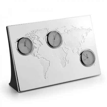 World Time with three clock
