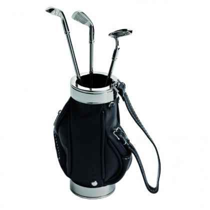 Pen holder golf bag "Sacca da golf" with pens