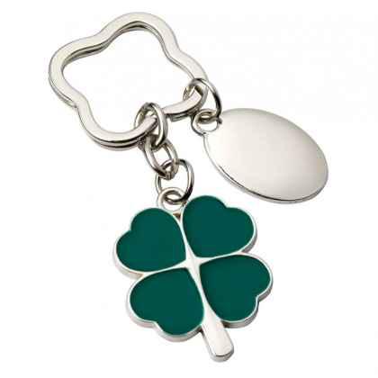 Key chain four leaved clover
