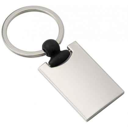 Key chain rectangular with black hook