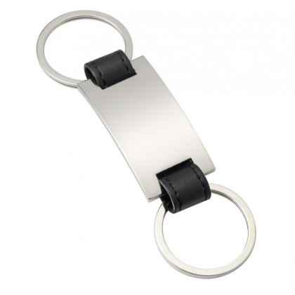 Keychain with two rings