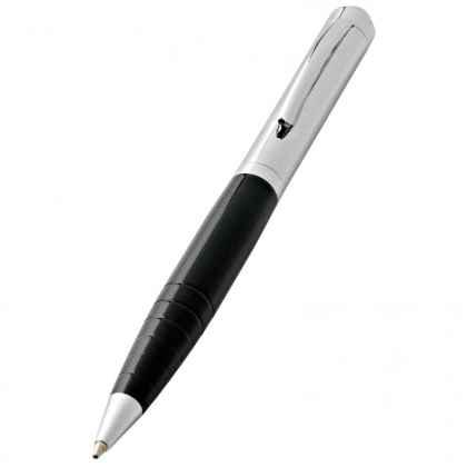 Ball-point pen black/chromed/shiny