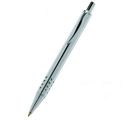Pen chromed hole design