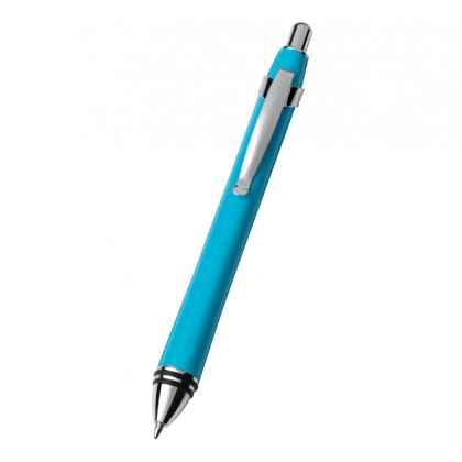Pen metal light blue