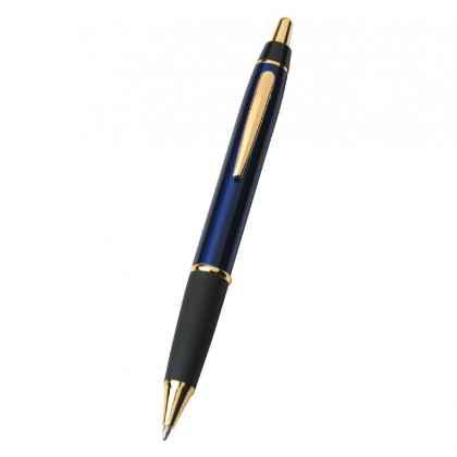 Ball point pen blue/gold