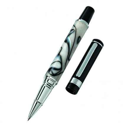 Roller ball pen Mother-of-Pearl