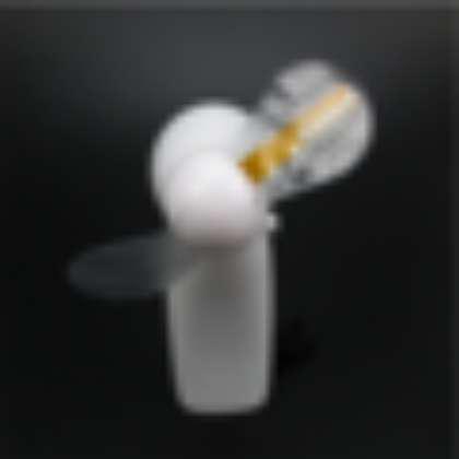 WG-MF02 High quality mini flashing programmable led fan / LED mini fan customize LOGO progra