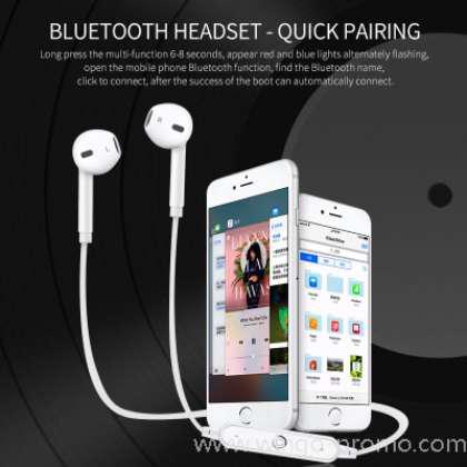WG-PEA06 New S6 Wireless BT ,Sport Headset Earphones