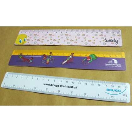 Customized plastic ruler