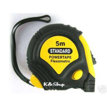 ST-03 5M steel rubber tape measure