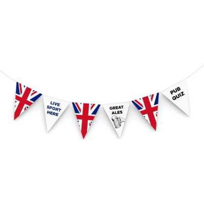 PROMOTIONAL PRINTED BUNTING