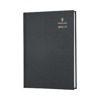 Collins Standard Academic A5 Day to Page Desk Diary