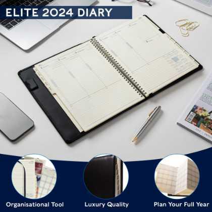 Collins Elite Executive Day to Page Planner with Appointments