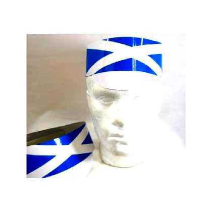 Scotland Flag Cardboard Hat
