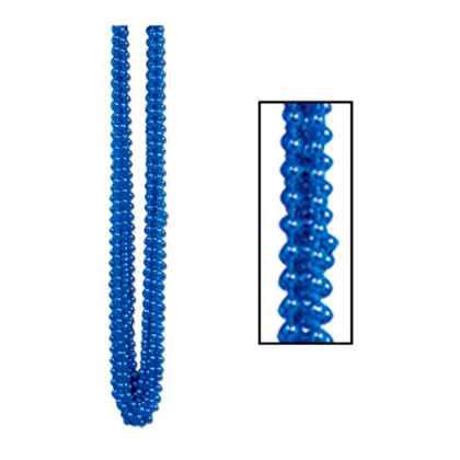 Metallic Blue Party Beads