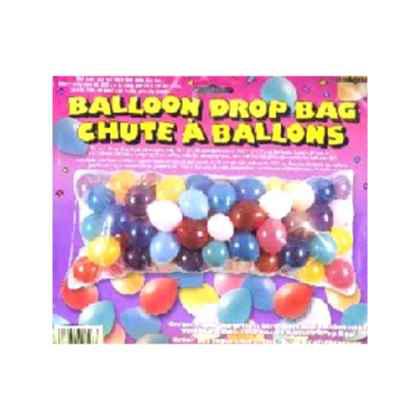 Clear Balloon Drop Bag Measures 80" Long X 36" Wide