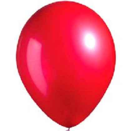 Balloons Metallic 12" Red