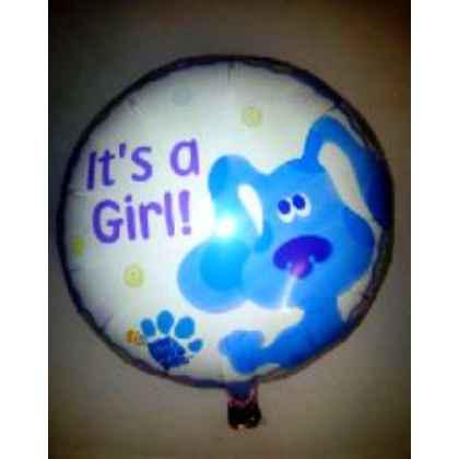 Foil Balloon 'IT'S A GIRL' Rounded 18