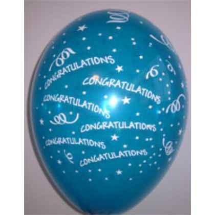 Balloons Congratulations Ass Colours 