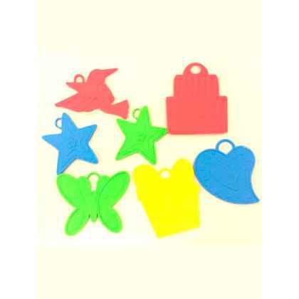 Balloon Weight's assorted Colours & Designs (Bag of 144)