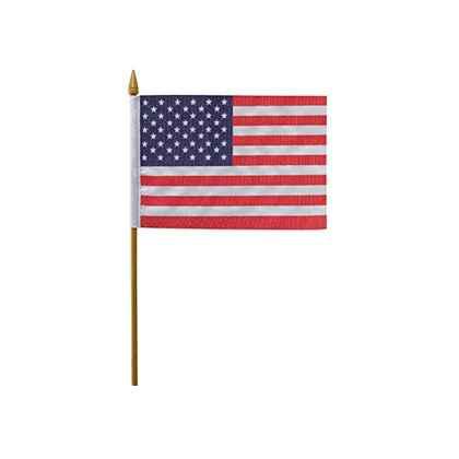 USA Hand Waving Flag 12" x 18"