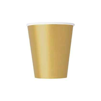 Gold 9oz Paper Cup 