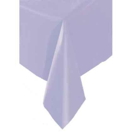 Lavender Plastic Tablecloth 