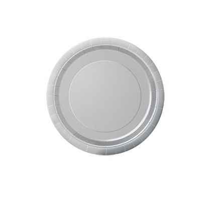 Silver 9" Paper Plates