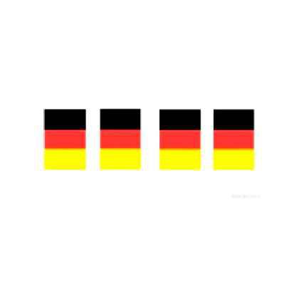 Germany Flag Bunting Rectangular Flags 6m long 20 flags