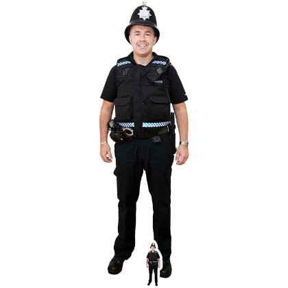 Policeman (Bobby Hat) - Cardboard Cutout