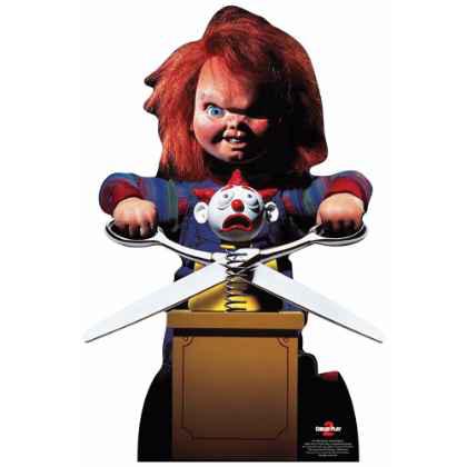 Chucky Doll with Scissors