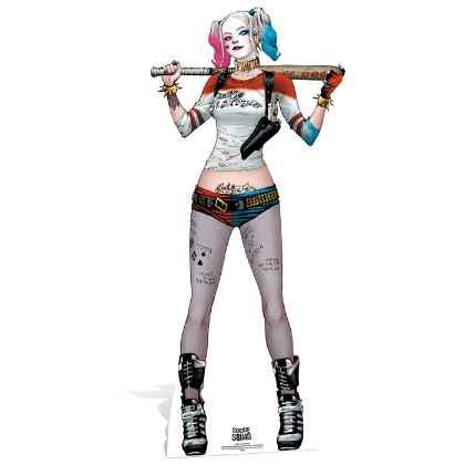 Harley Quinn (Suicide Squad Comic Artwork) Cutout