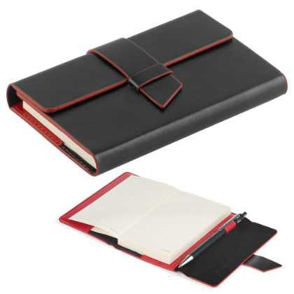 Pierre Cardin A6 Milano Pocket Notebook in Black