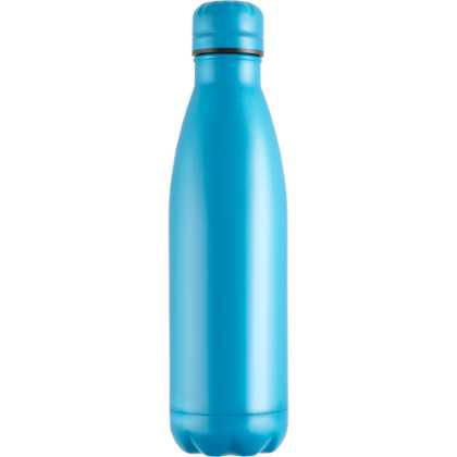 Mood Powder Coated Vacuum Bottle - 500ml Light Blue Cyan