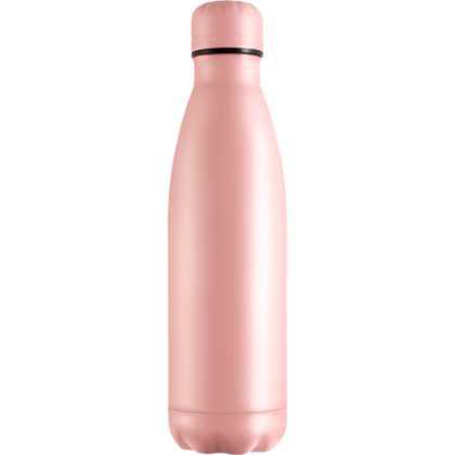 Mood Powder Coated Vacuum Bottle - 500ml Pink