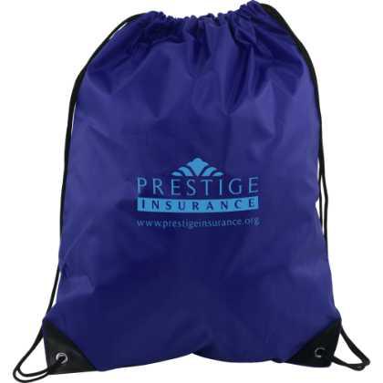 Verve Drawstring Bag Medium Blue