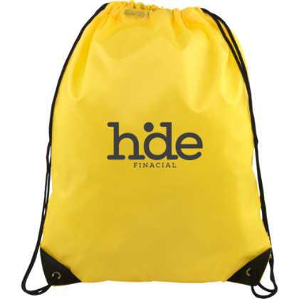 Verve Drawstring Bag Yellow