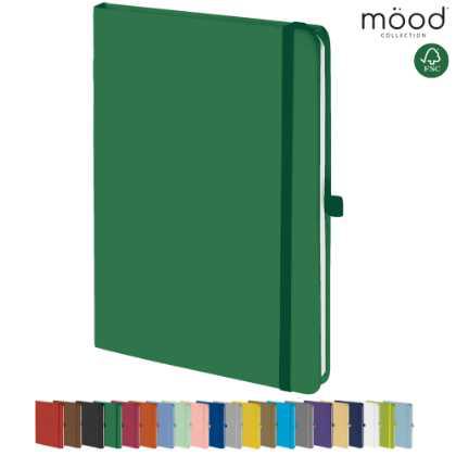Mood A5 FSC Soft Feel Notebook Dark Green